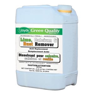 LIME, CALCIUM & RUST REMOVER - 20 ltr pail (5.25 gal) PART NO 40020
