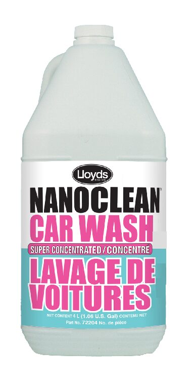Nanoclean Car Wash super concentrated car wash (1.06 gal) 4ltr jug 72204